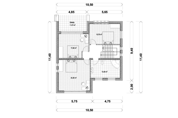 IQ275-emelet-alaprajz