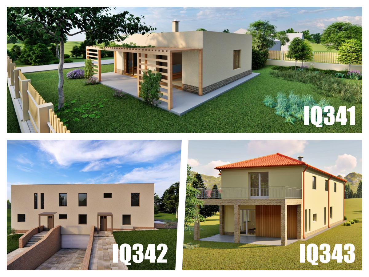 Nos nouveaux exemples de plans – IQ341-IQ342-IQ343